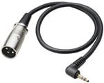 Audio-Technica AT8350 3.5 mm to XLR Output Cable Front View